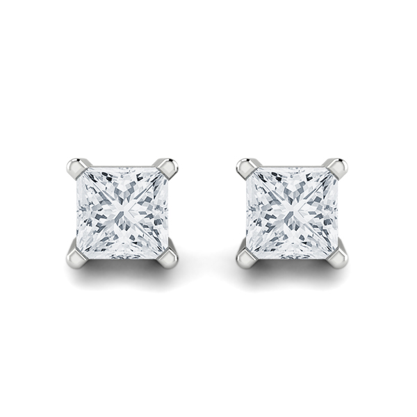 Nisha With 0.61 Total Carat Weight  Princess Shape Diamond