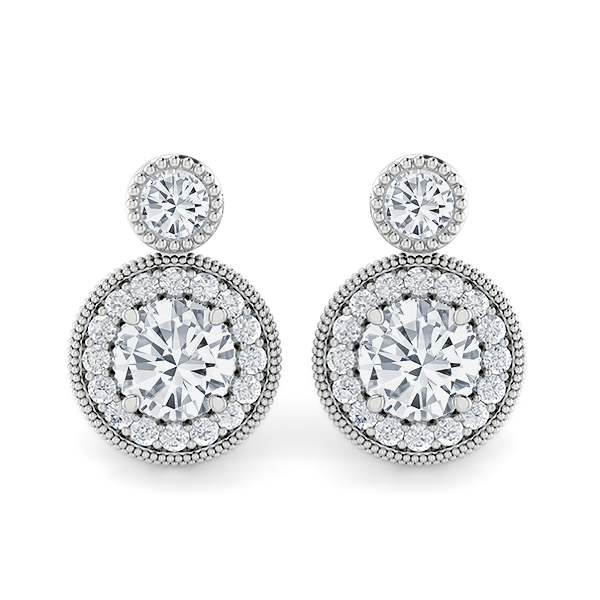 Laila With 0.62 Total Carat Weight  Round Shape Diamond