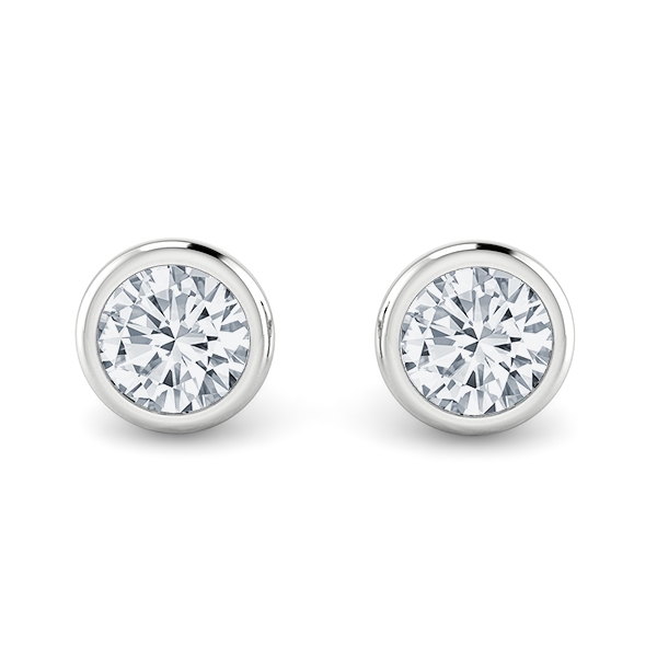 Julianna With 0.64 Total Carat Weight  Round Shape Lab Grown Diamond