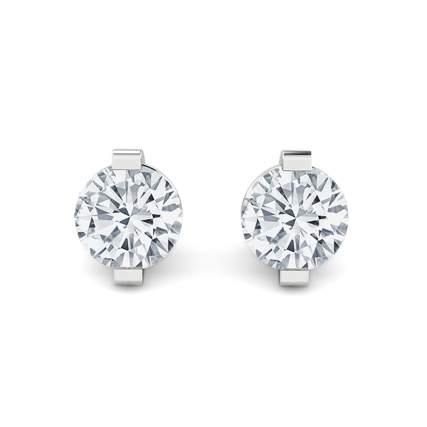 Hillary With 0.6 Total Carat Weight  Round Shape Diamond