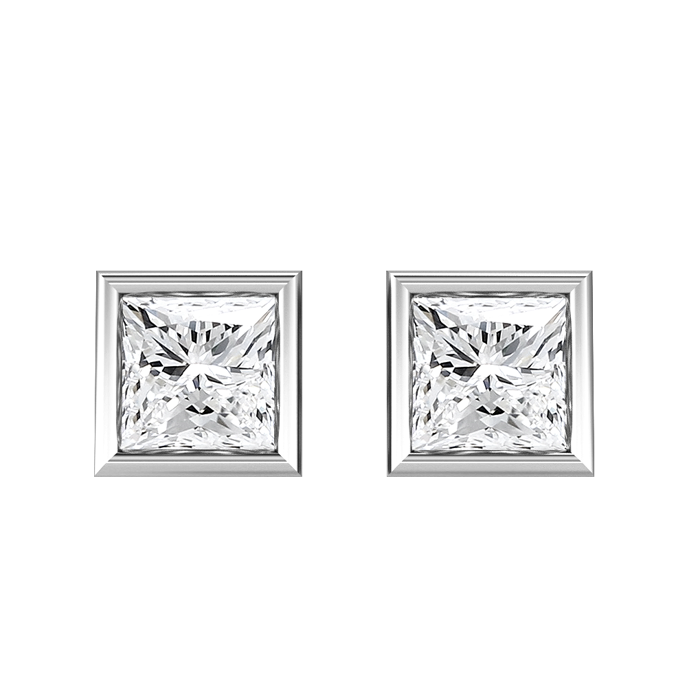 Jayleen With 0.58 Total Carat Weight  Princess Shape Diamond