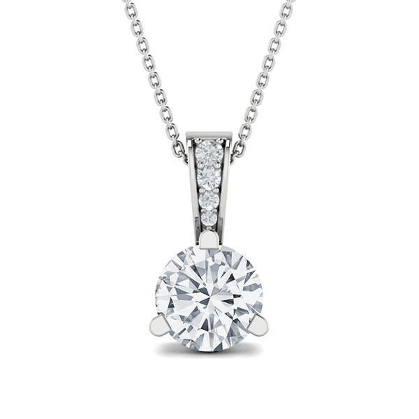 Sierra With 0.3-Carat Round Shape Diamond