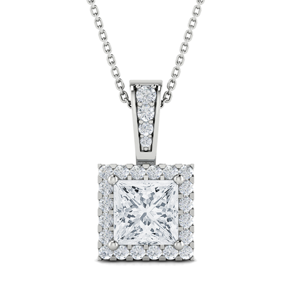 Emmie With 0.36-Carat Princess Shape Diamond