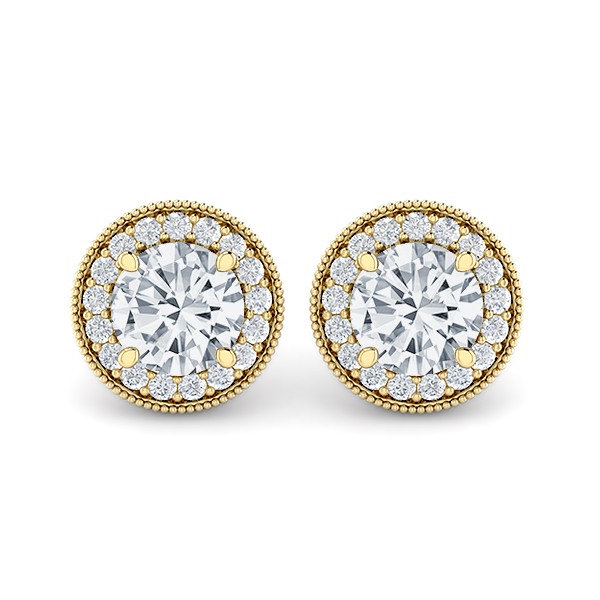 Norah With 2.02 Total Carat Weight  Round Shape Lab Grown Diamond