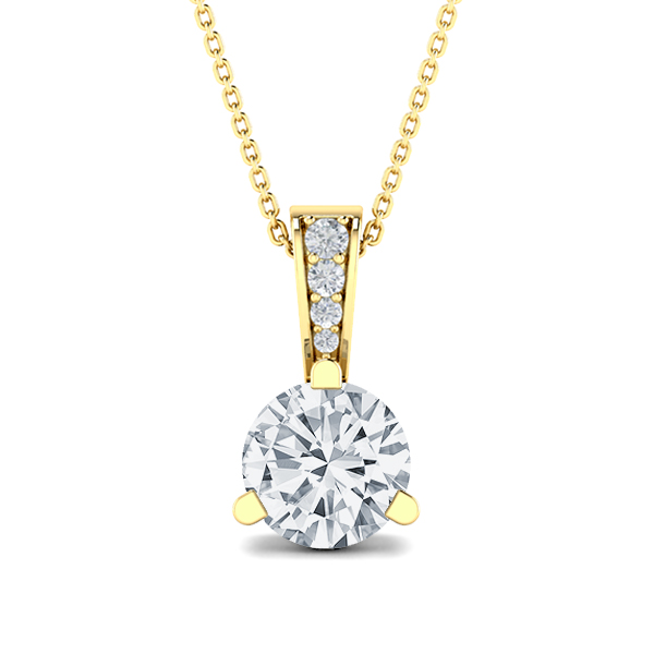Sierra With 0.3-Carat Round Shape Diamond