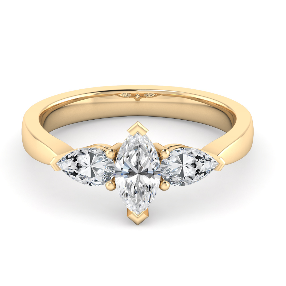 Meta Title Emerald Beatrice Halo Diamond Engagement Ring