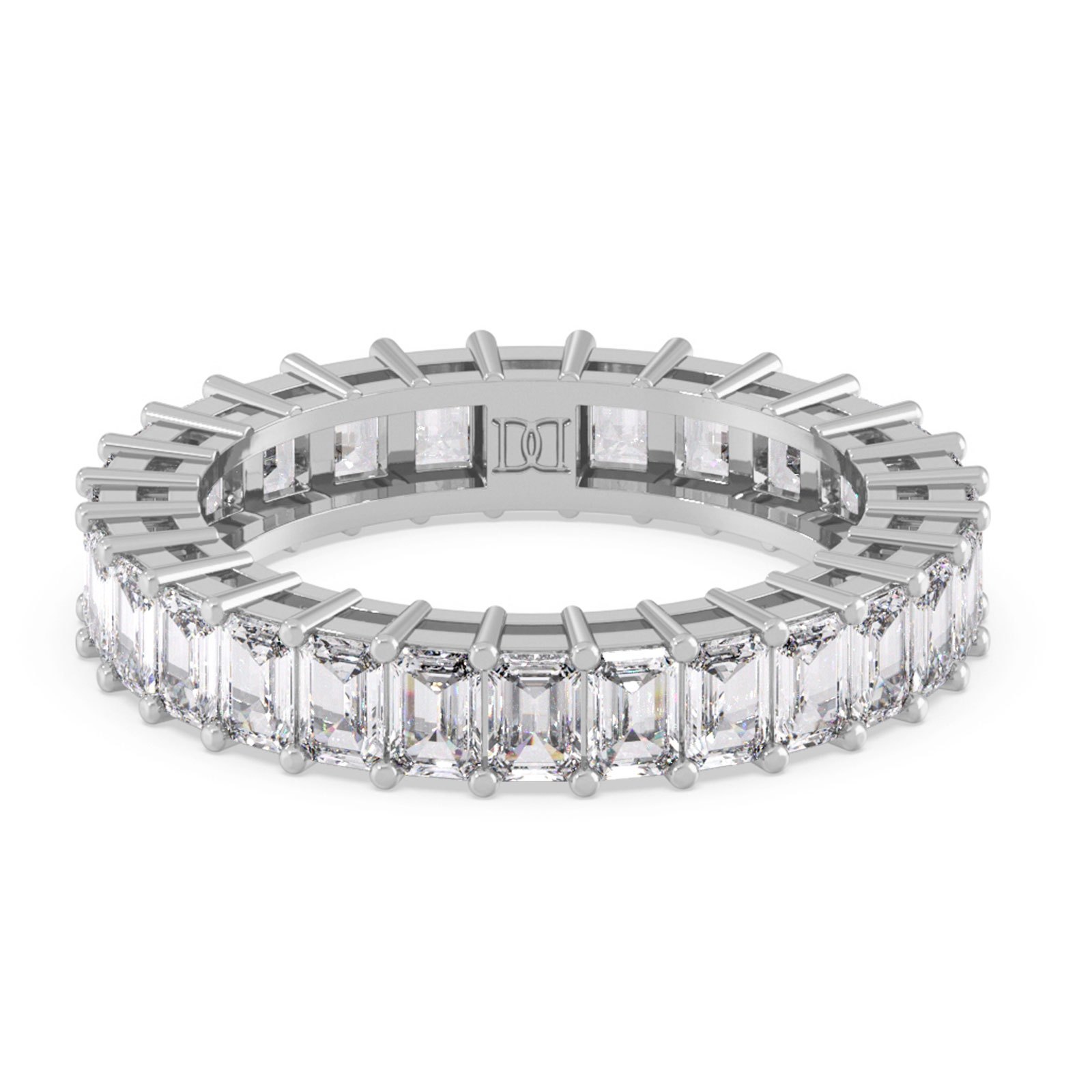 Brandy-18K White Gold-4.20 Ct-H-I / SI-Natural Diamonds