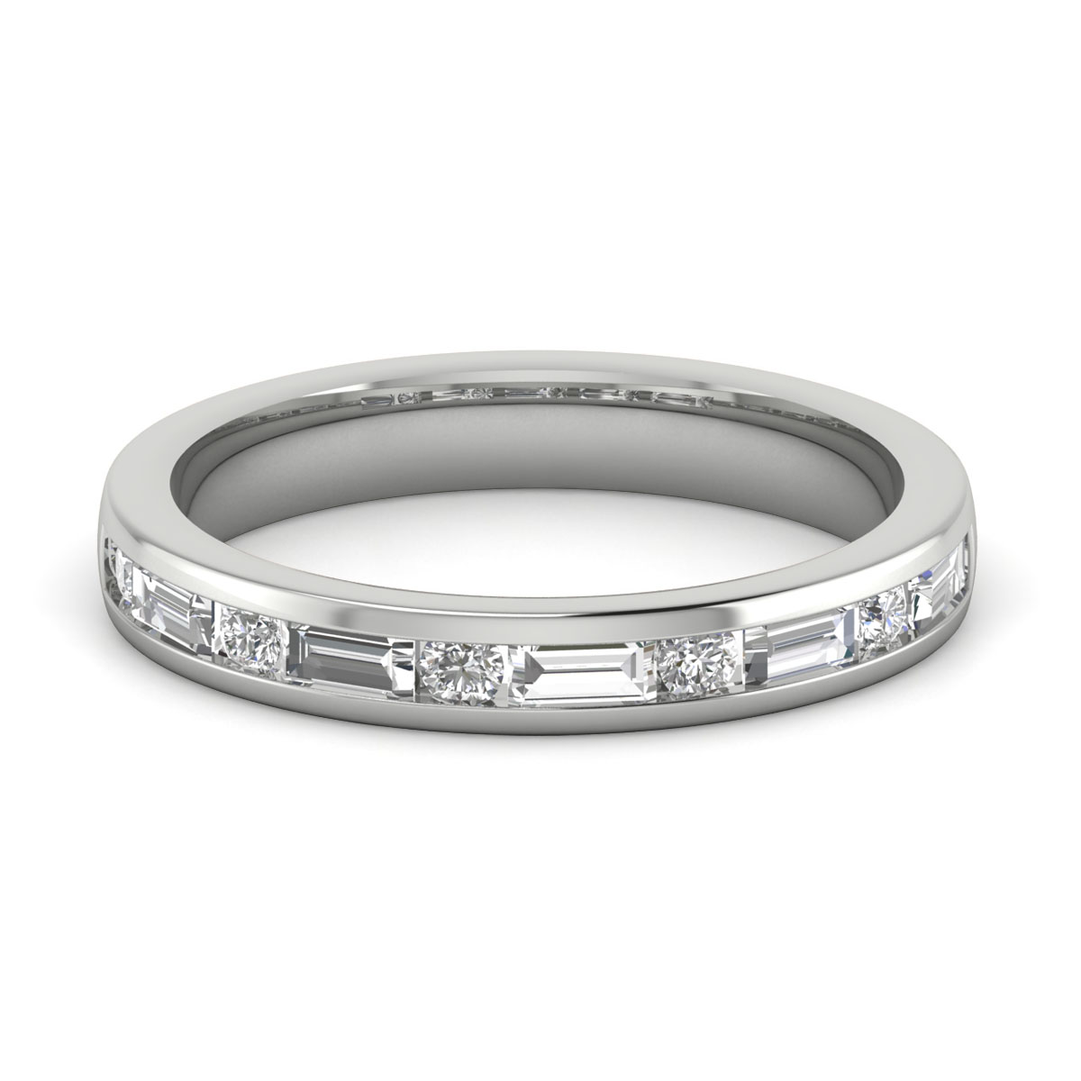 Fedo-Platinum-0.37 Ct-H-I / SI-Natural Diamonds