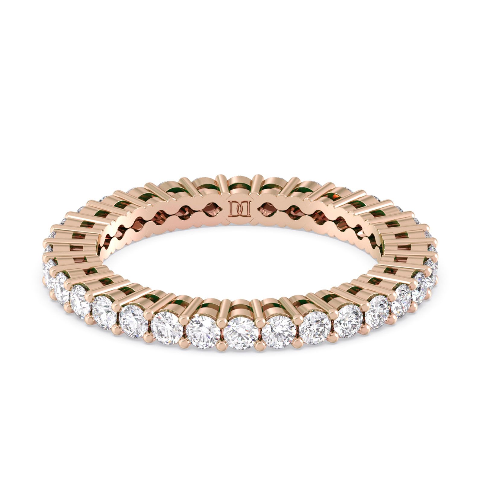 Helene-18K Rose Gold-1.12 Ct-H-I / SI-Natural Diamonds