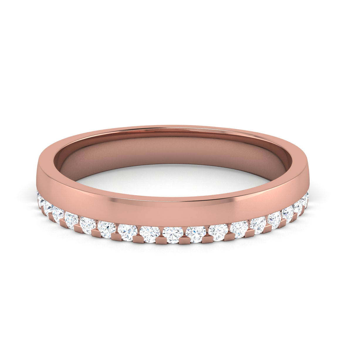 Cloe-18K Rose Gold-0.28 Ct-H-I / SI-Natural Diamonds