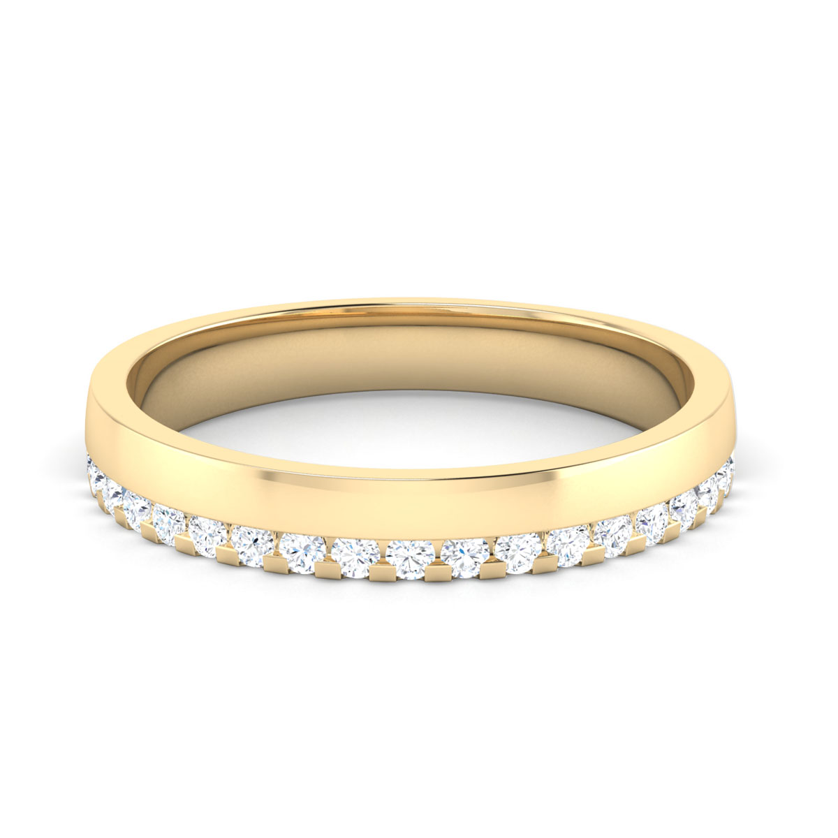 Cloe-18K Yellow Gold-0.28 Ct-H-I / SI-Natural Diamonds