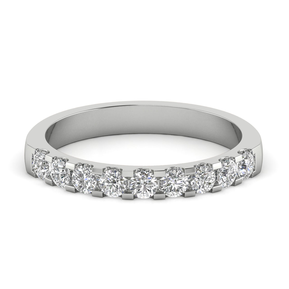 Fion-Platinum-0.57 Ct-H-I / SI-Natural Diamonds