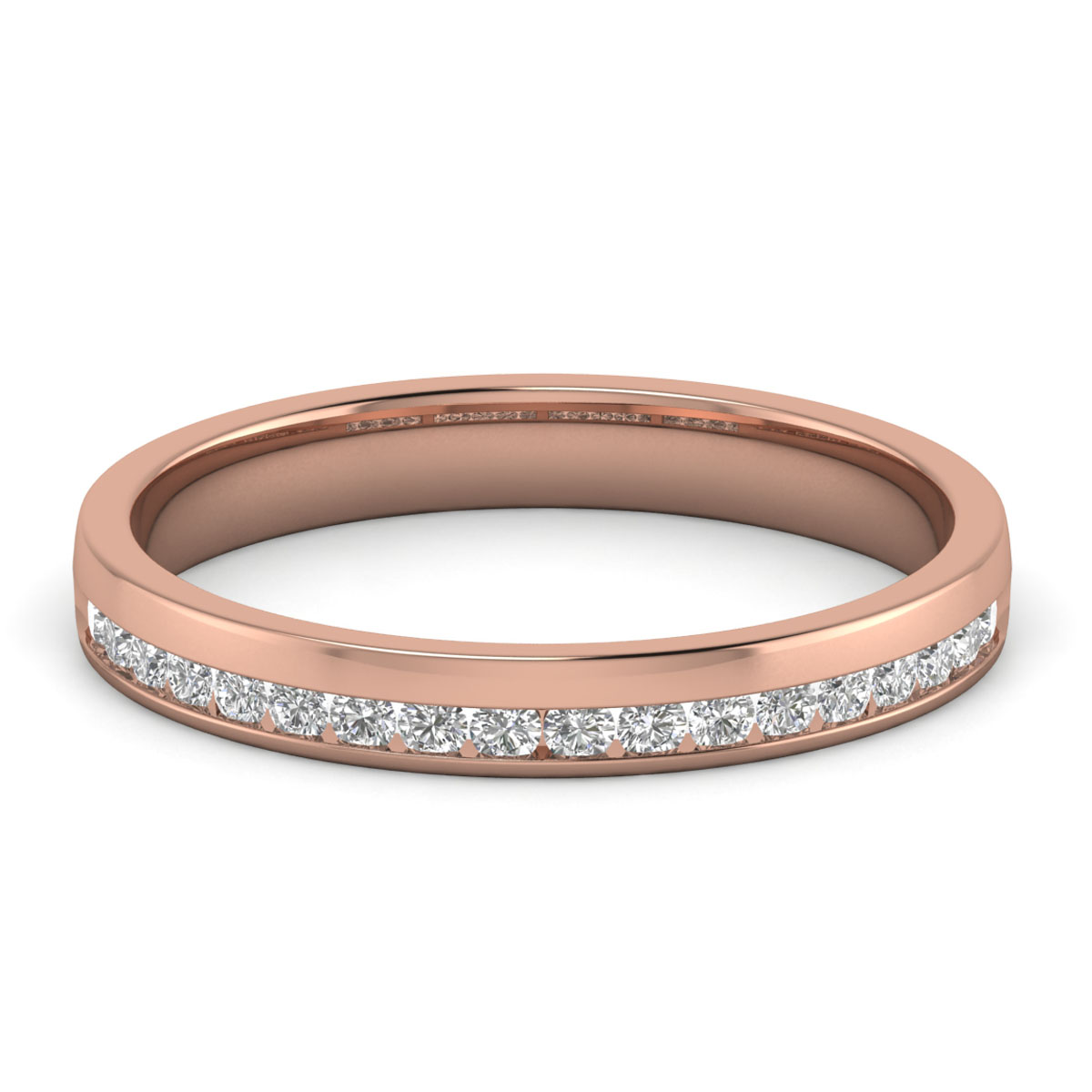 Gisela-18K Rose Gold-0.26 Ct-H-I / SI-Natural Diamonds