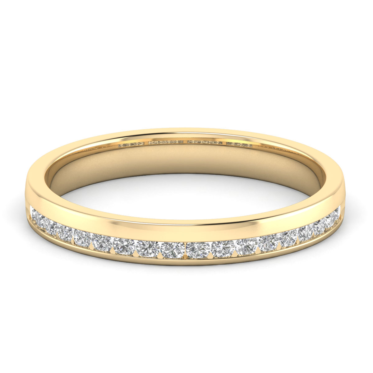 Gisela-18K Yellow Gold-0.26 Ct-H-I / SI-Natural Diamonds