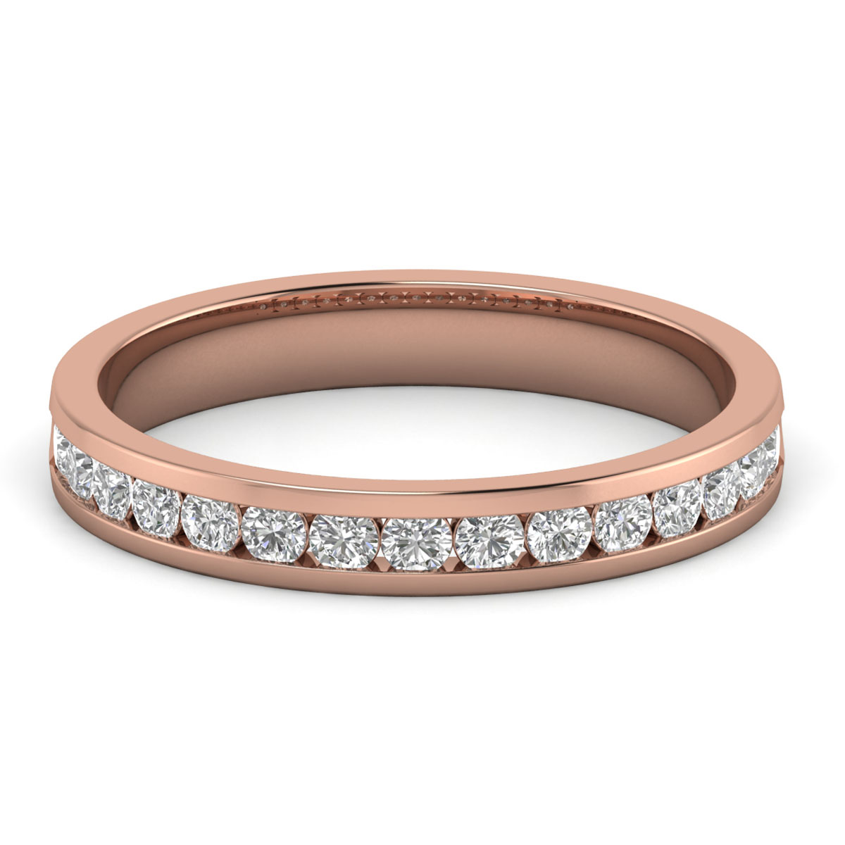 Gloria-18K Rose Gold-0.43 Ct-H-I / SI-Natural Diamonds