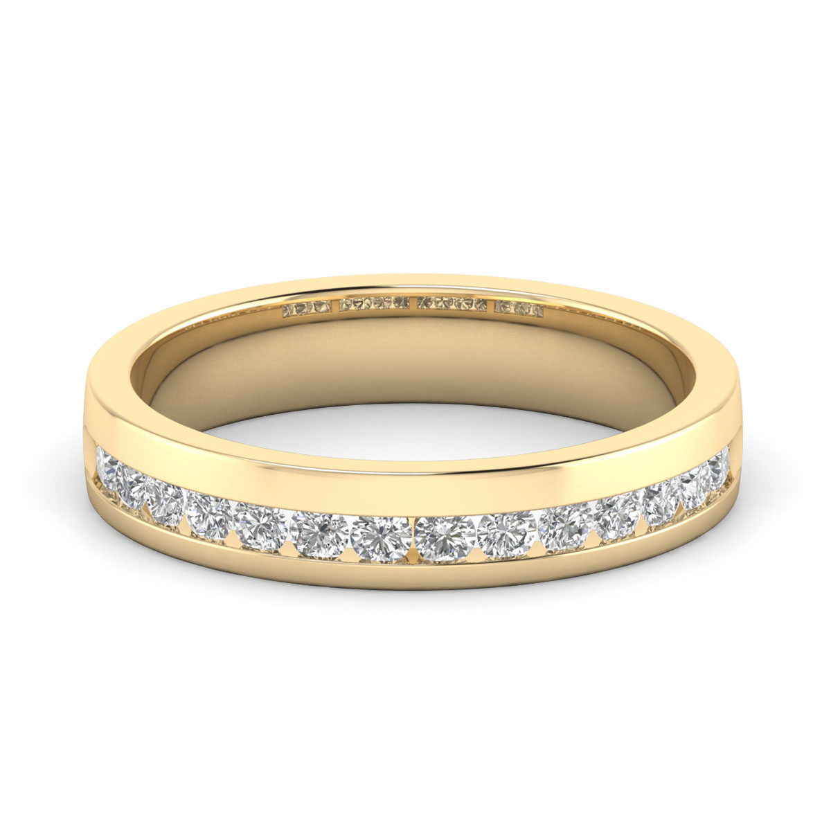 Goldie-18K Yellow Gold-0.40 Ct-H-I / SI-Natural Diamonds