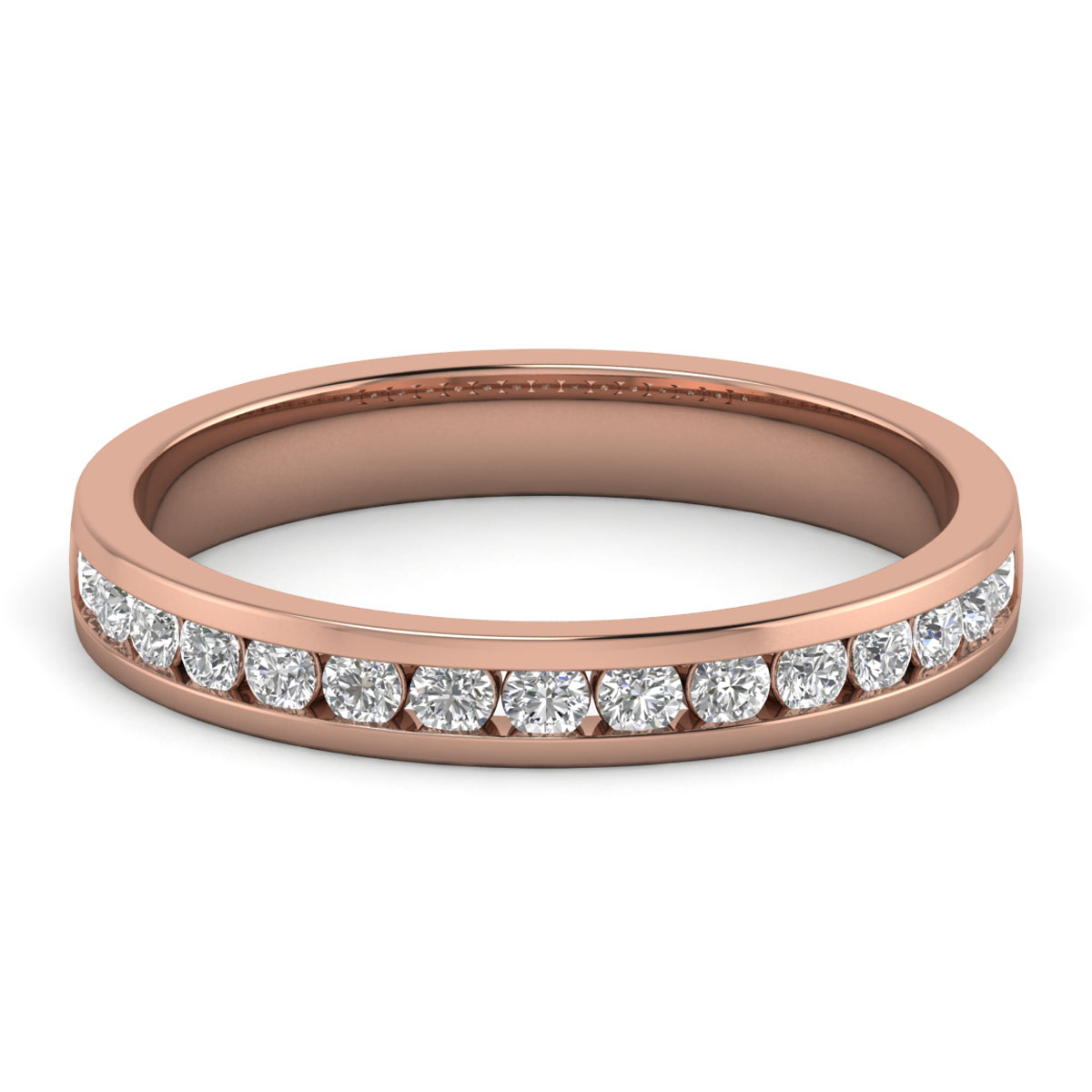 Hope-18K Rose Gold-0.38 Ct-H-I / SI-Natural Diamonds