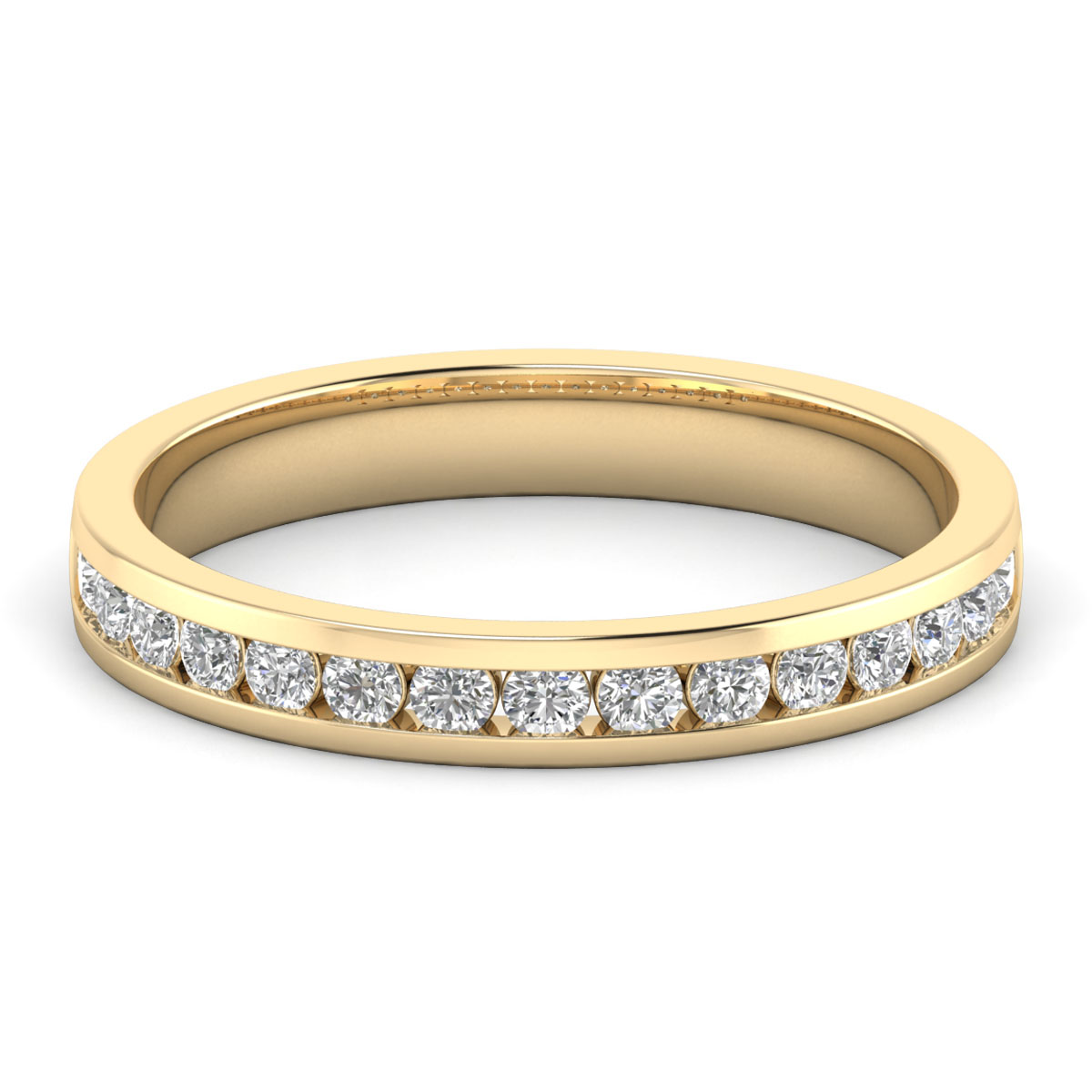 Hope-18K Yellow Gold-0.38 Ct-H-I / SI-Natural Diamonds