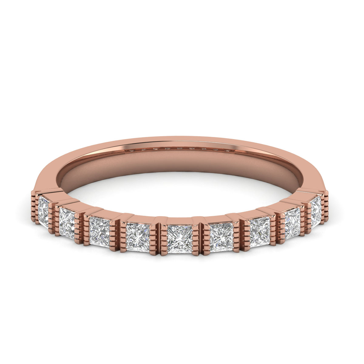 Izzy-18K Rose Gold-0.31 Ct-H-I / SI-Natural Diamonds