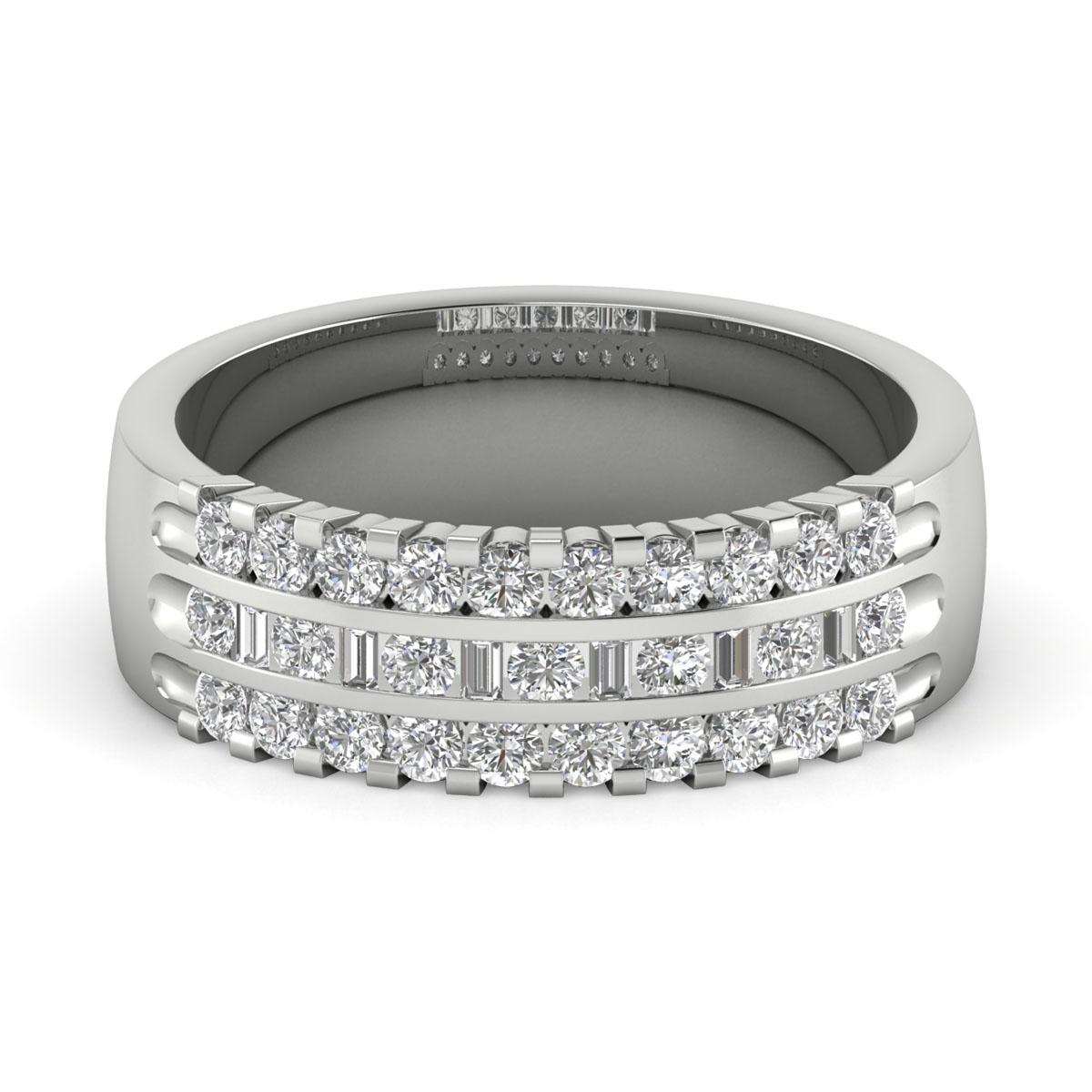 Kami-Platinum-0.75 Ct-H-I / SI-Natural Diamonds