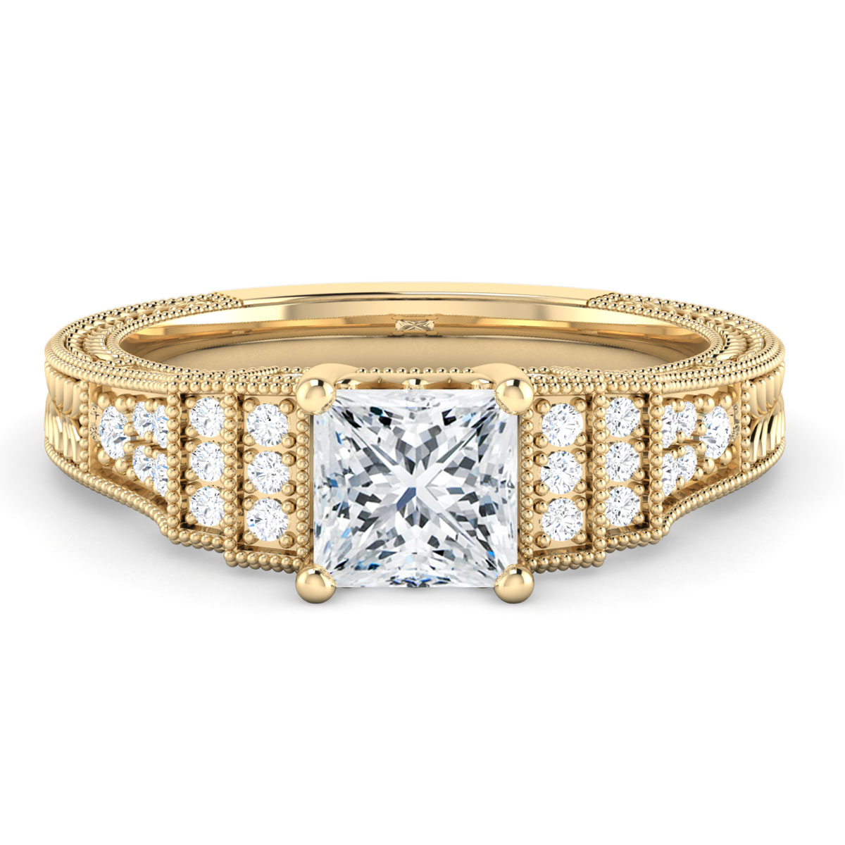 Meta Title Emerald Beatrice Halo Diamond Engagement Ring