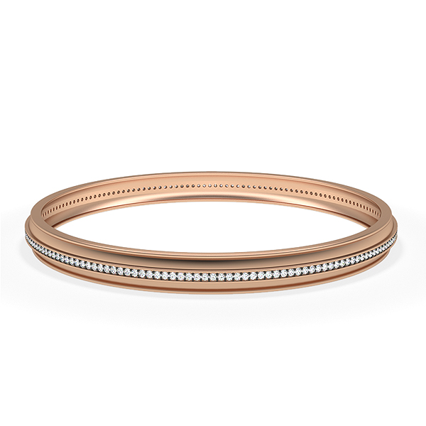 Sissy-18K Rose Gold-0.64 Ct-H-I / SI-Small-Natural