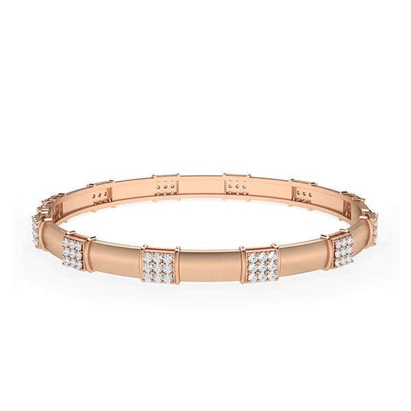 Yasmine-18K Rose Gold-0.97 Ct-H-I / SI-Small-Natural