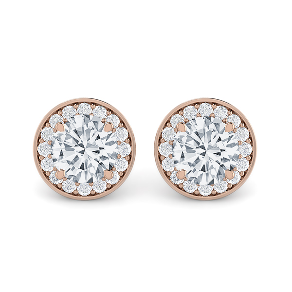 Bead Set Stud Earrings