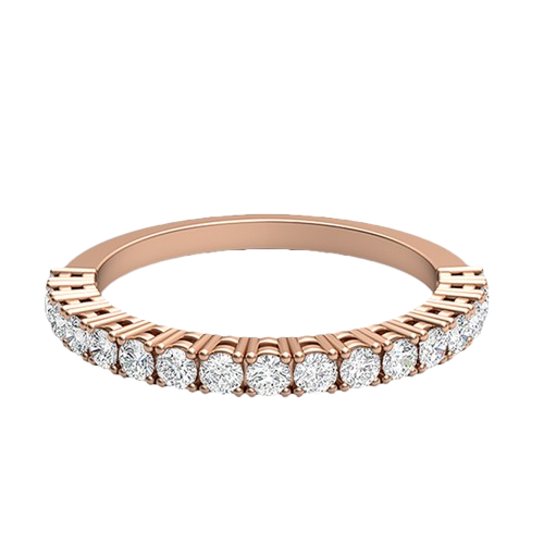 Nichelle-18K Rose Gold-0.34 Ct-H-I / SI-Natural Diamonds