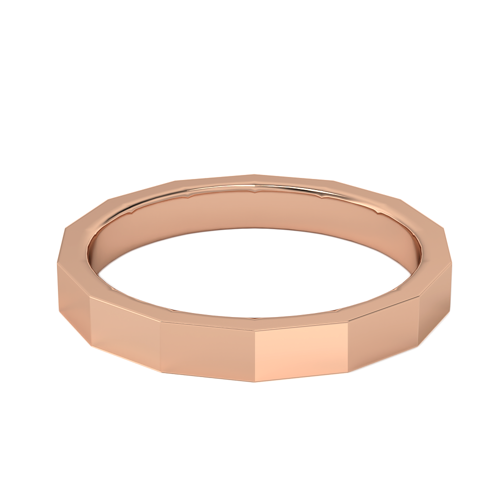 Justine-18K Rose Gold-2.5 mm