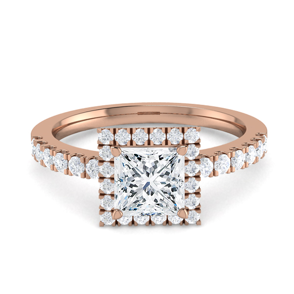 Meta Title Emerald Beatrice Halo Diamond Engagement Ring