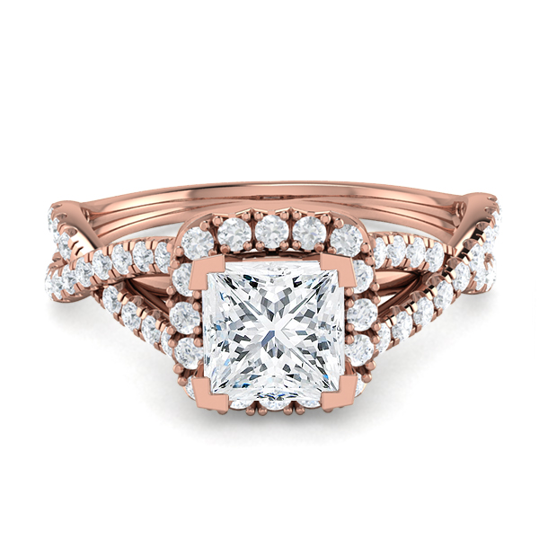 Meta Title Emerald Beatrice Halo Diamond Engagement Ring