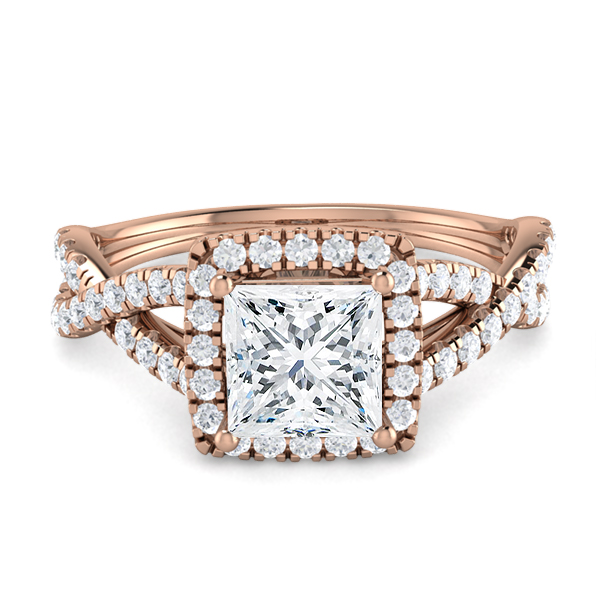 Meta Title Emerald Beatrice Halo Diamond Engagement Ring