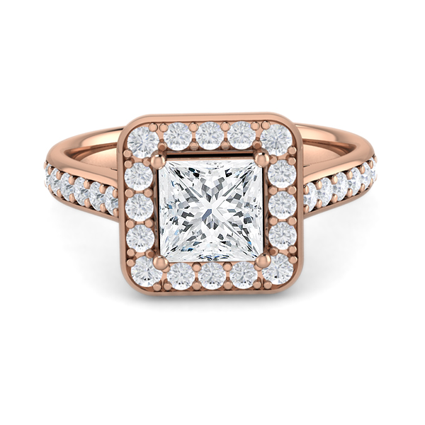 Meta Title Emerald Beatrice Halo Diamond Engagement Ring