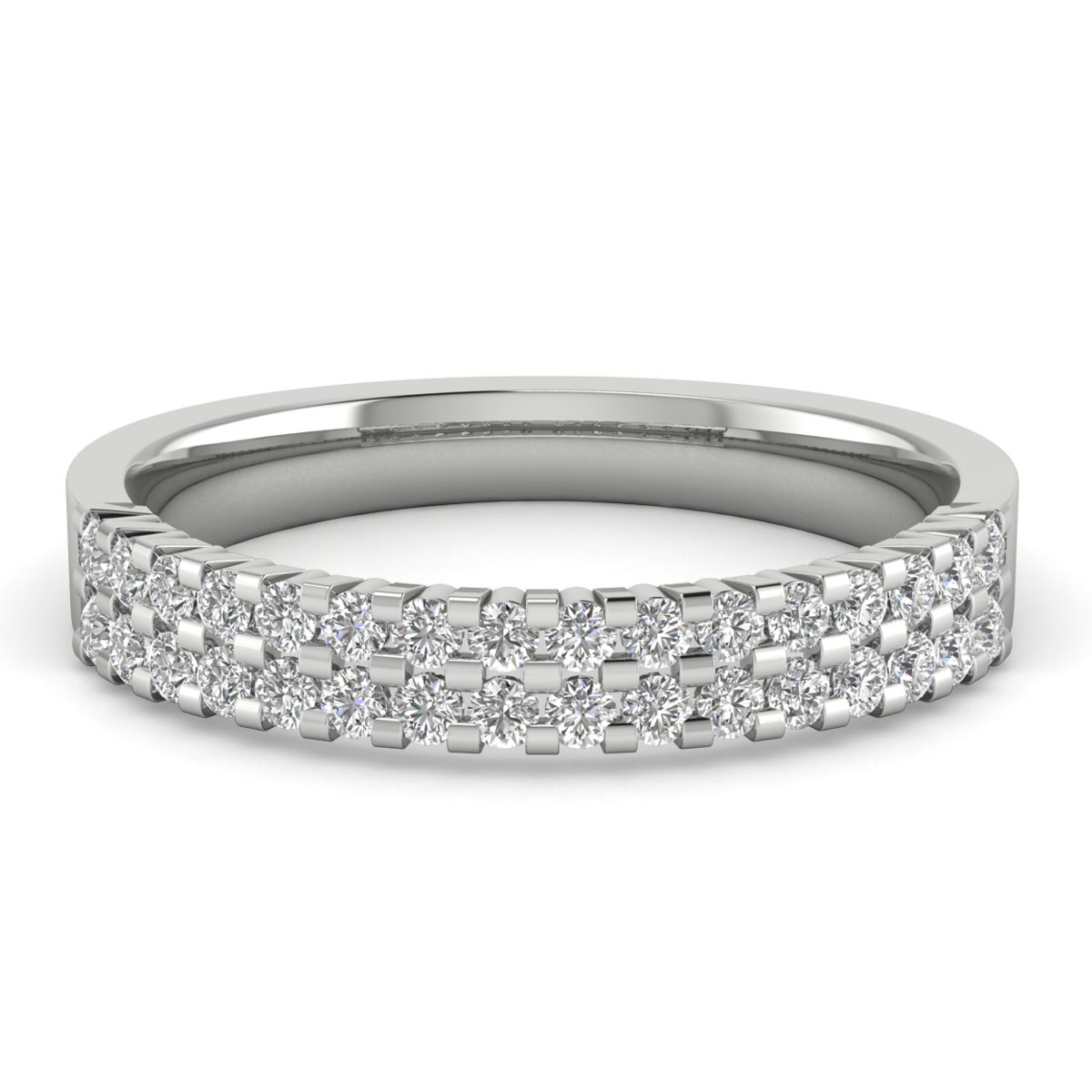 Tyra-Platinum-0.47 Ct-H-I / SI-Natural Diamonds