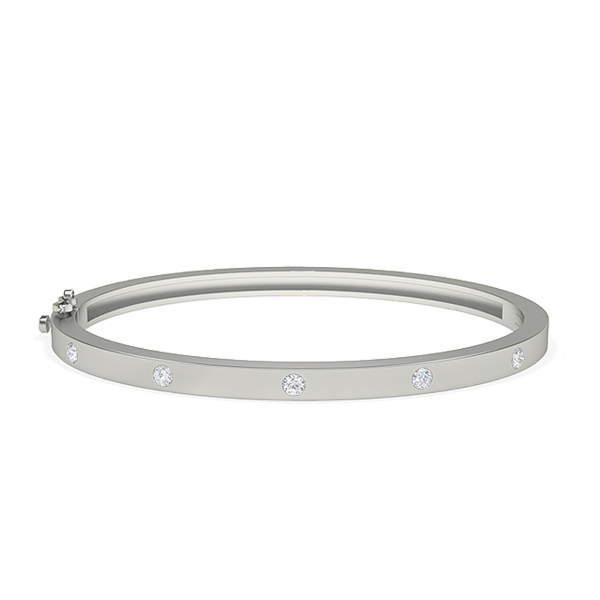 Britney-Platinum-0.30 Ct-H-I / SI-Small-Natural