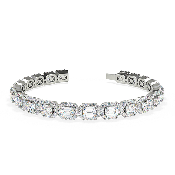 Jillian-Platinum-9.00 Ct-H-I / SI- 6.5 Inch-Natural