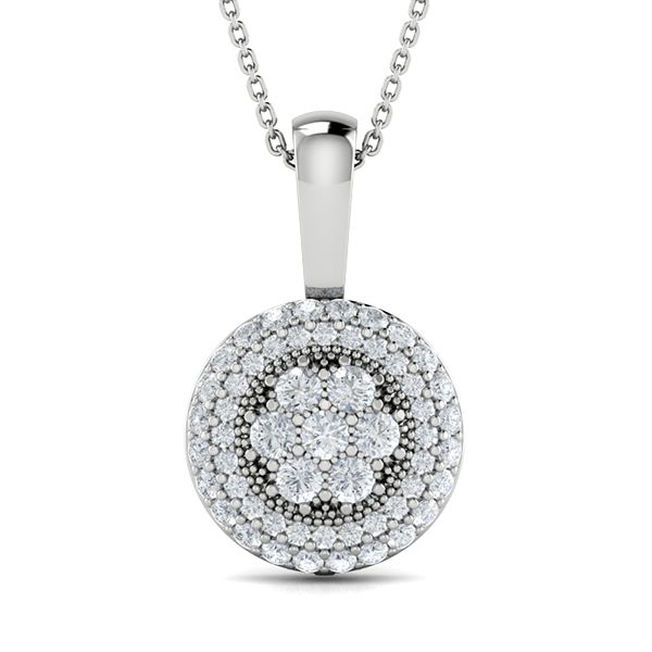 Luisa-Platinum-0.48 Ct-H-I / SI-Natural Diamonds