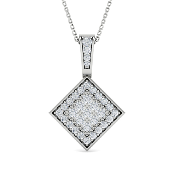 Annie-Platinum-0.37 Ct-H-I / SI-Natural Diamonds