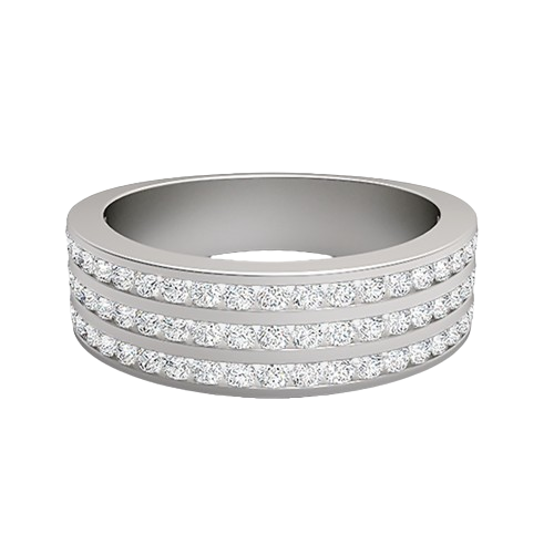 Ellis-Platinum-0.75 Ct-H-I / SI-Natural Diamonds