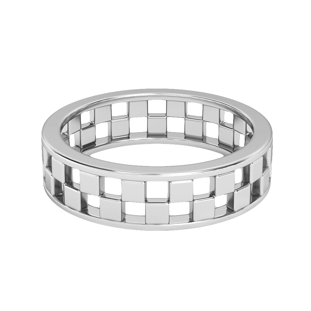 Image of MOH Stacking Wedding Rings in Platinum, 2.11 Ct, With .
