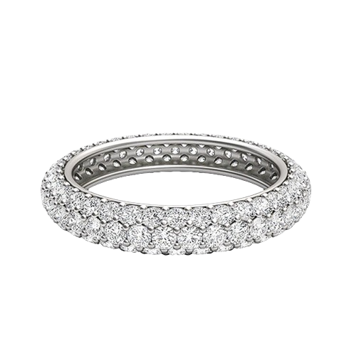 Shayla-Platinum-0.89 Ct-H-I / SI-Natural Diamonds