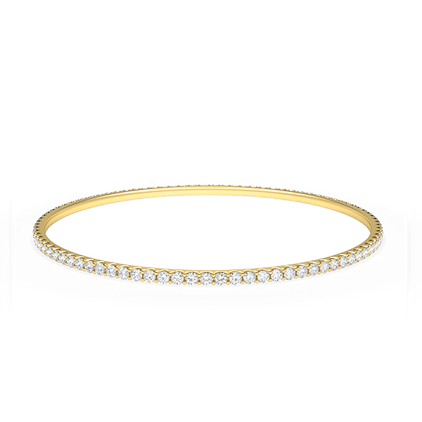 Clea-18K Yellow Gold-2.70 Ct-H-I / SI-Small-Natural