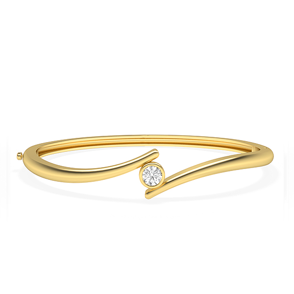 Karyn-18K Yellow Gold-0.30 Ct-H-I / SI-Small-Natural