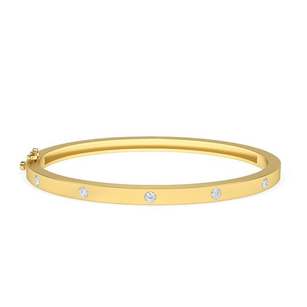 Britney-18K Yellow Gold-0.30 Ct-H-I / SI-Small-Natural