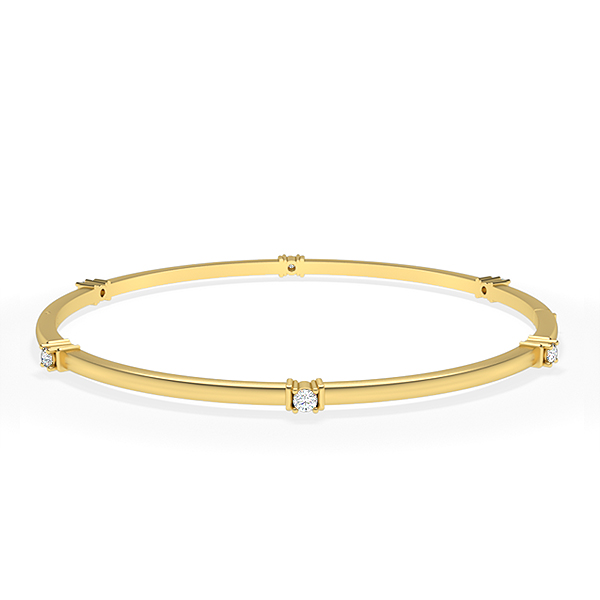 Sabrina-18K Yellow Gold-0.21 Ct-H-I / SI-Small-Natural