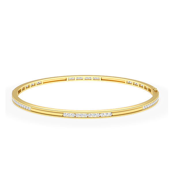Elin-18K Yellow Gold-0.50 Ct-H-I / SI-Small-Natural