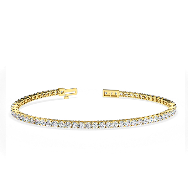 Astrid-18K Yellow Gold-3.53 Ct-H-I / SI- 6.5 Inch-Natural