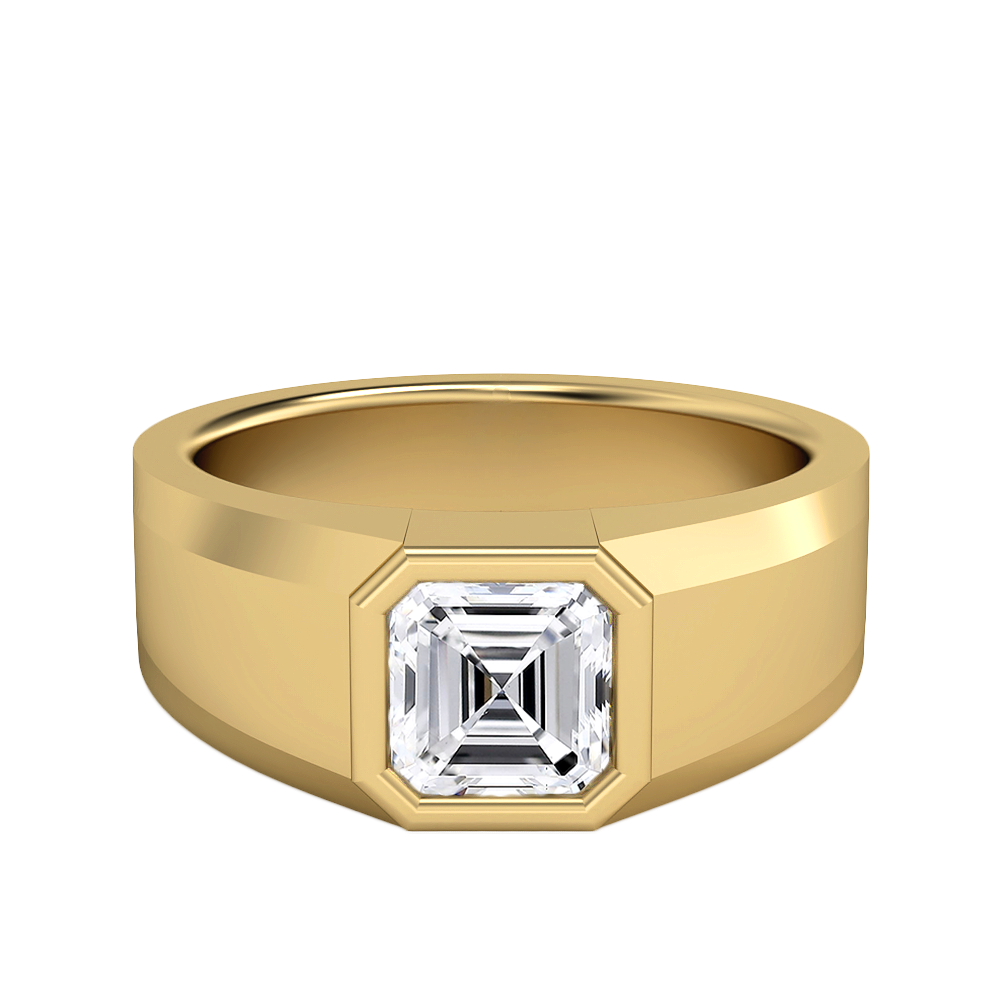 Diamond Classic Men's Solitaire Engagement Ring