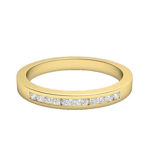 Joselyn-18K Yellow Gold-0.13 Ct-H-I / SI-Natural Diamonds